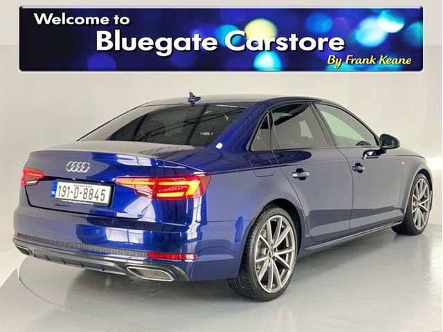 Image for 2019 Audi A4 LIMOUSINE 2.0 TDI 150 S-TRONIC S LINE**SEMI DIGITAL DASH**MEDIA DISPLAY**BLUETOOTH**SATNAV**HALF LEATHER S LINE INTERIOR**FRONT HEATED SEATS**19"ALLOYS**PARKING SENSORS**FINANCE AVAILABLE**
