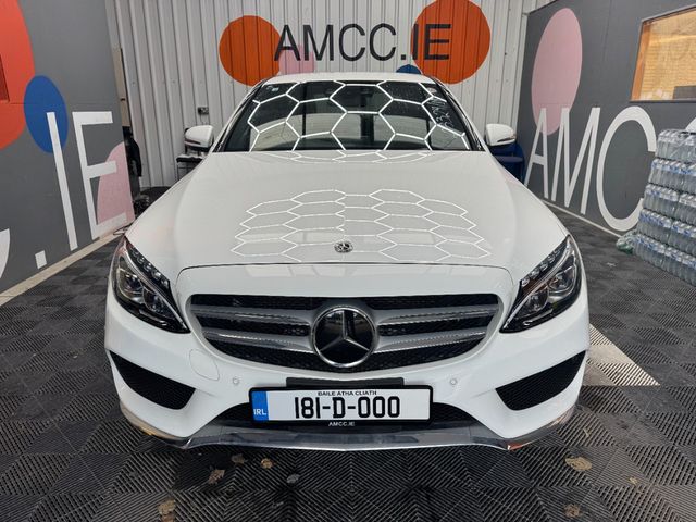 Image for 2018 Mercedes-Benz C Class 2018 MERCEDES-BENZ C220D AUTOMATIC 2.2 / CRUISE CONTROL / REVERSE CAMERA / ELECTRIC MEMORY & HEATED SEATS / PADDLE SHIFTERS / AMBIENT LIGHTS