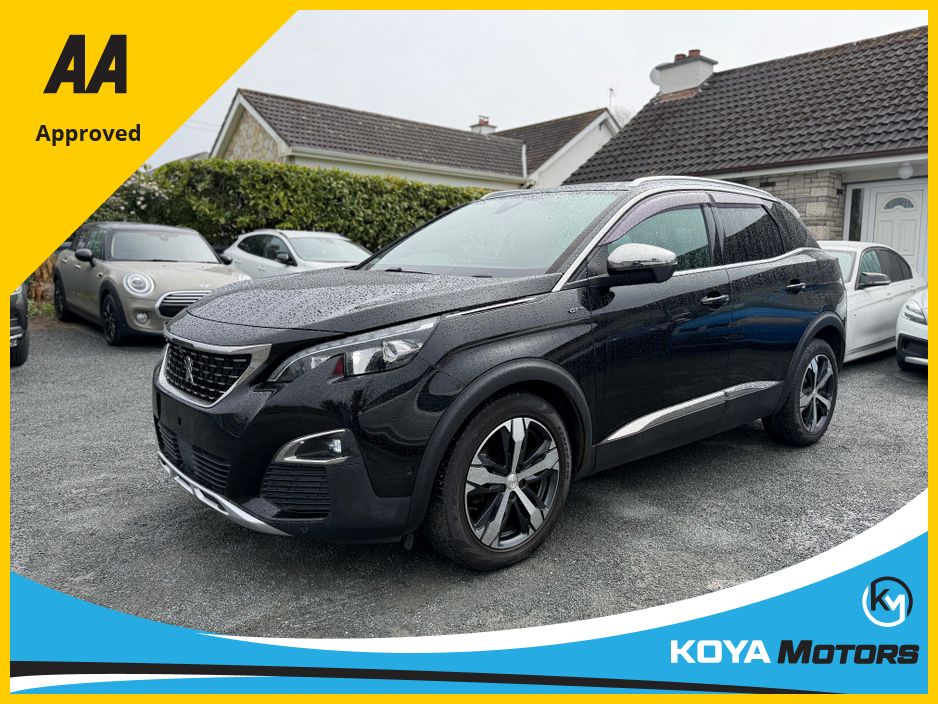 Image for 2018 Peugeot 3008 2.0 HDI GT PREMIUM 180 BHP DIESEL AUTOMATIC **PAN ROOF** // HEATED HALF NAPPA LEATHER // DIGITAL DASH // ELECTRIC TAILGATE // BLUETOOTH MEDIA // UPGRADED ALLOYS // FULL PARK ASSIST // REVERSING CAMER