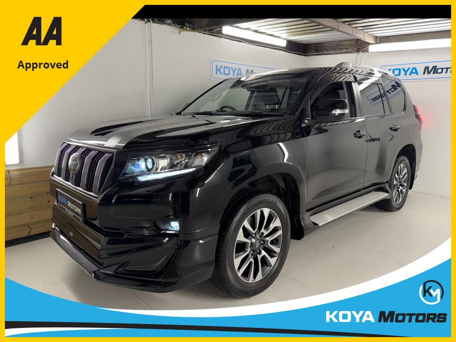 Image for 2022 Toyota Landcruiser 2.8 D-4D TZG BLACK EDITION AUTOMATIC 7 SEATER // MASSIVE SPEC FULLY LOADED // AIR SUSPENSION // PANORAMIC ROOF // HEATED/COOLED BLACK LEATHER // UPGRADED SPORT ALLOYS // STUNNING JEEP THROUGHOUT