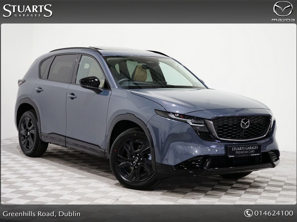 Image for 2026 Mazda CX-5 2.5L e-Skyactiv G 141ps 6AT FWD HOMURA PAN ROOF TAN LEATHER*THE ALL NEW MAZDA CX-5 NOW AVAILABLE AT MAZDA SOUTH DUBLIN. PRIMELINE MODEL STARTING FROM €41, 465*