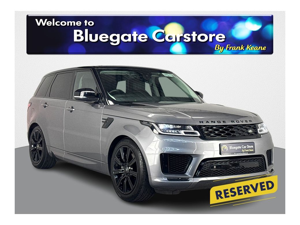 Image for 2020 Land Rover Range Rover Sport RANGEROVER P400E A DYNAMICS HSE**PANORAMIC SUNROOF**BLACK LEATHER INTERIOR**FRONT HEATED ELECTRIC SEATS**KEYLESS START**ELECTRIC HANDBRAKE**MERIDIAN SOUND SYSTEM**21"ALLOYS**FINANCE ARRANGED**