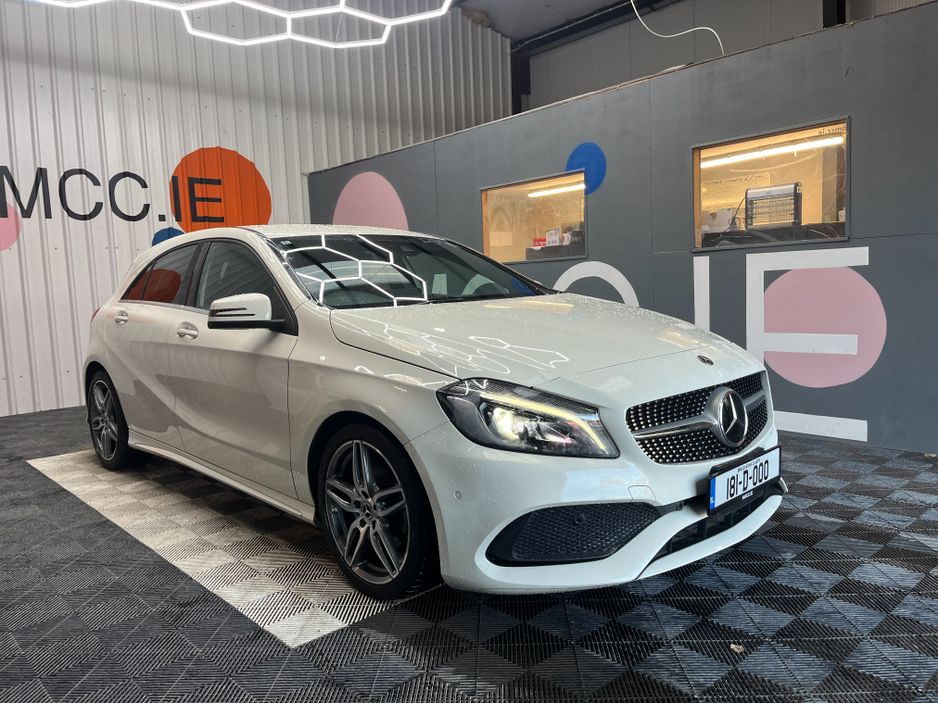Image for 2018 Mercedes-Benz A Class €18950! 2018 MERCEDEZ-BENZ A180 AMG STYLE 1.6 AUTOMATIC / CRUISE CONTROL / REVERSE CAMERA / ELECTRIC MEMORY & HEATED SEATS