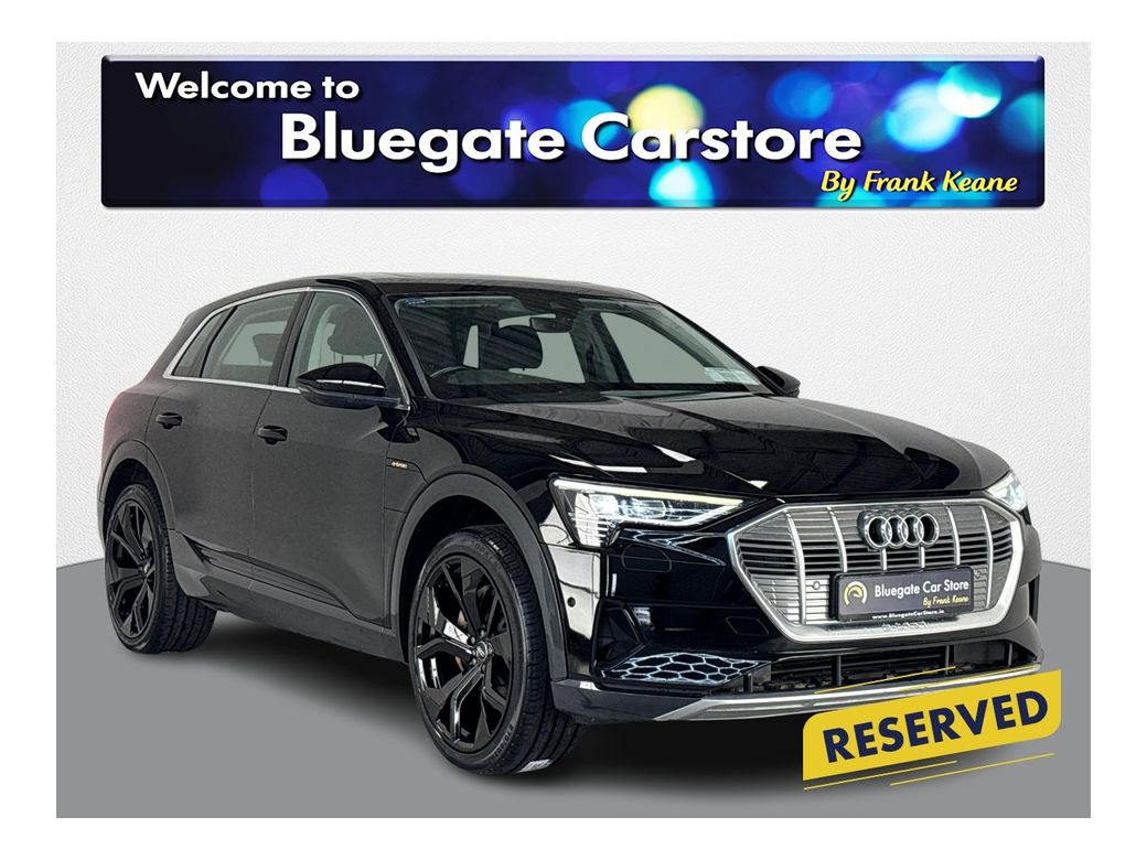 Image for 2021 Audi e-tron TECHNIK 50 QUATTRO**NEW 22"ALLOYS PANORAMIC SUNROOF**BLACK LEATHER INTERIOR**FRONT HEATED SEATS**TOUCH SCREEN MEDIA DISPLAY**APPLECARPLAY**REVERSE CAMERA**DRIVE SELECT MODES**ELECTRIC TAILGATE**
