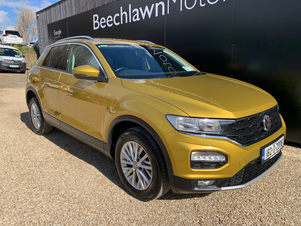 Image for 2018 Volkswagen T-Roc 1.0 TSI 115 BHP 6SP DESIGN 5DR // LOW MILEAGE // STUNNING CONDITION // 09/26 NCT // LANE ASSIST, PARKING SENSORS AND PRIVACY GLASS // 