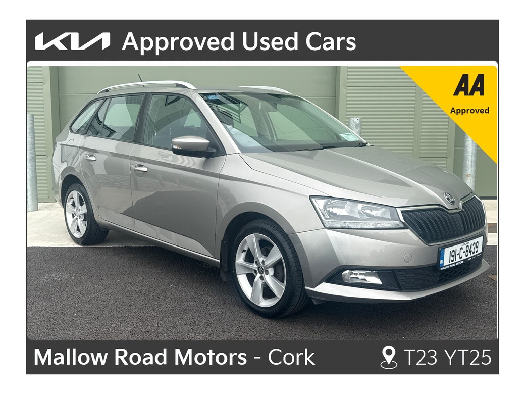 Image for 2019 Skoda Fabia 1.0 TSI 95BHP 4DR COMBI STYLE
