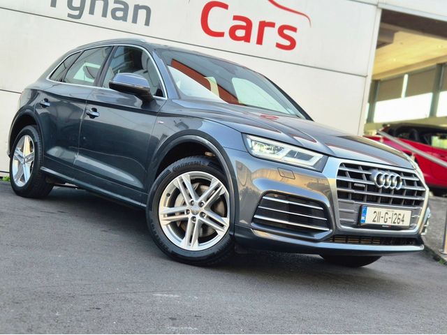 Image for 2021 Audi Q5 2.0 TFSI Petrol Plug in Quattro, S Line Auto, Low Mileage, 20'' Alloys, 1/2 Leather Upholstery, Camera, Electric Tailgate, Parking Sensors - First Registered in January 2021. Trade in Price €39, 777
