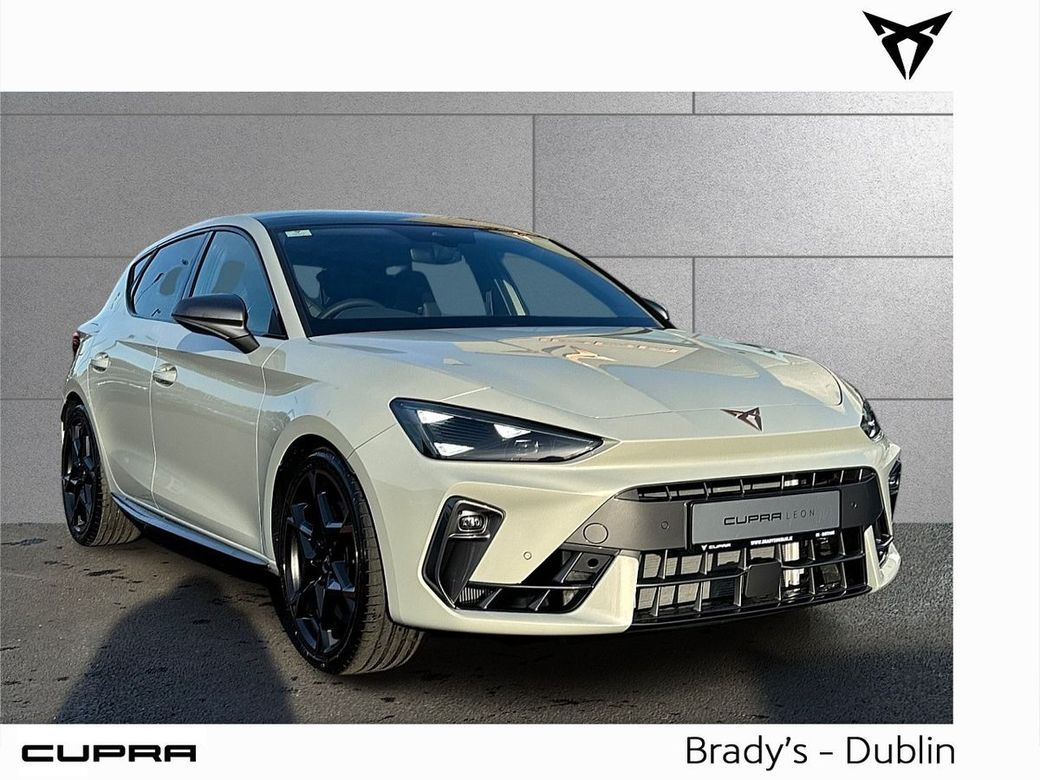 Image for 2025 Cupra Leon *SOLD* VZ 2.0TSi 300HP DSG *TIAGA GREY SPECIAL PAINT - UPGRADED ALLOYS - LEATHER SPORTS SEATS AND PANORAMIC SUNROOF* VERY RARE CAR * Brand New - Ready for Immediate Delivery