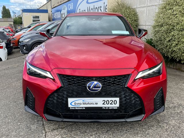 Image for 2020 Lexus IS 300h F-SPORT AUTOMATIC HYBRID 2.5 PETROL //LOW MILES//FULL LEATHER ELECTRIC HEATED SEATS//HEATED STEERING WHEEL//360 PARKING CAMERAS//ADAPTIVE CRUISE CONTROL//KEYLESS ENTRY//