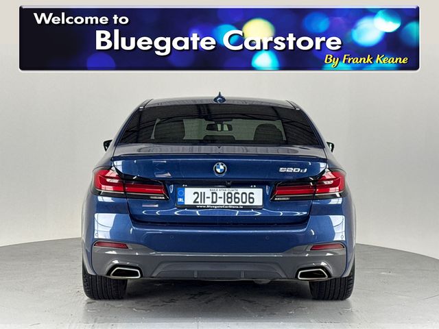 Image for 2021 BMW 5 Series M SPORT**SUNROOF**LEATHER HEATED SEATS**DIGITAL DASH**TOUCH SCREEN APPLE CAR PLAY**MULTIFUNCTIONAL STEERING WHEEL**REVERSE CAMERA**PARKING SENSORS**KEYLESS START**DRIVE MODES**CRUISE CONTROL**