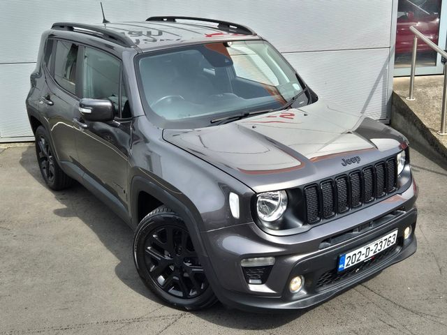 Image for 2020 Jeep Renegade 1.0 Petrol Night Eagle 6 Speed Manual (120BHP) Low Mileage + 18'' Black Polish Alloys + Fresh NCT