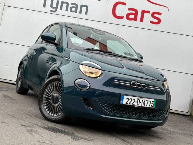 Image for 2022 Fiat 500 Icon EV 42kwh Auto, 16" Alloys, CarPlay, Cruise, Lane Departure First registered in August 2022 - Trade in Price €16, 888.