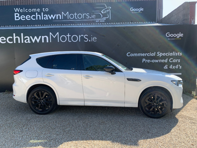 Image for 2023 Mazda CX-60 SUV HYBRID 2.5 PETROL PHEV HOMURA AUTO 5DR // ONE OWNER // FULL SERVICE HISTORY // STUNNING CONDITION // LEATHER SEATS, HEATED/VENTILATED SEATS AND REVERSE CAMERA // 