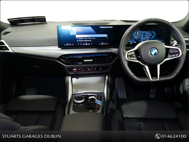 Image for 2025 BMW i4 *SOLD DEPOSIT TAKE­­­N**FACELIFT – i4 40 WITH PRO AND TECH PACK* M-SPORT, SAPPHAIRE BLACK METALLIC, BLACK LEATHER, HEADS UP, SUN PRO GLASS, 19” ALLOYS