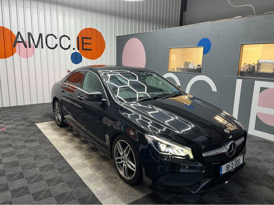 Image for 2018 Mercedes-Benz CLA Class €21950! 2018 MERCEDES-BENZ CLA180 AMG STYLE RADAR SAFETY PACKAGE 1.6 AUTOMATIC / CRUISE CONTROL / REVERSE CAMERA / ELECTRIC MEMORY & HEATED SEATS / PADDLE SHIFTERS