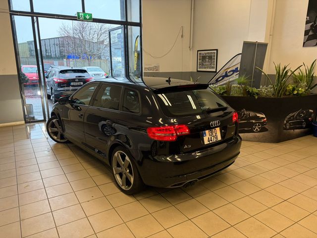 Image for 2013 Audi A3 1.4 S-line 5DR AUTO. New NCT Done Before Collection, Half Leather, Alloy Wheels, 2Keys, MFSW, Revers Camera, Parking Sensors, Dual Climate Control, Cruise Control, BT, Full Electrics, & more.