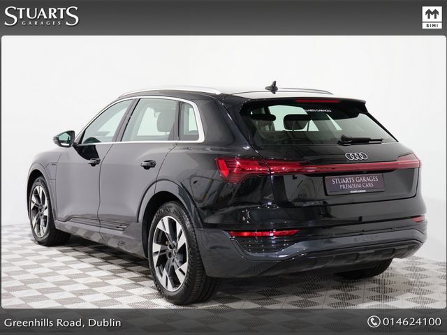 Image for 2023 Audi Q8 e-tron Q8 50 E-TRON QUATTRO SPORT 89KW BATTERY, MYTHOS BLACK WITH VALCONA LEATHER 21” DIAMOND CUT ALLOYS, MEMORY HEATED SEATS, ANDROID AUTO, CAMERA