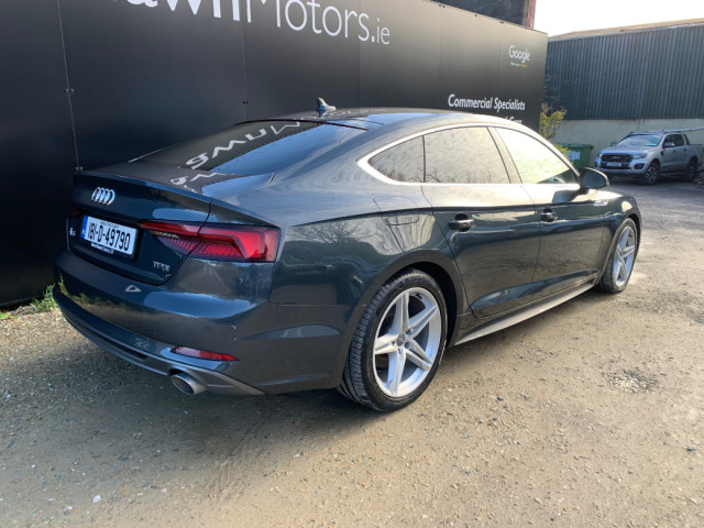 Image for 2018 Audi A5 2.0 TFSI 190 BHP S LINE AUTO SPORTBACK // STUNNING CAR // 01/26 NCT // HEATED SEATS, SAT NAV AND CRUISE CONTROL // 