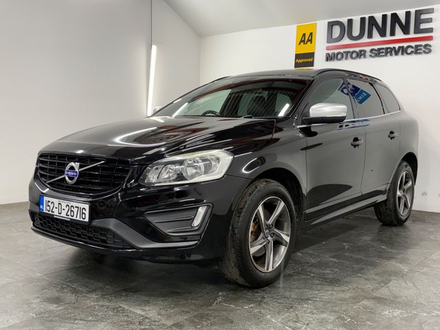 Image for 2015 Volvo XC60 **D4 **R-DESIGN **181BHP **DIGITAL CLUSTER **HEATED HALF LEATHER HALF ALCANTARA SEATS **DIGITAL RADIO **HEATED HALF LEATHER HALF ALCANTARA SEATS **CRUISE CONTROL **LED HEADLIGHTS / TAILIGHTS **18" DIA