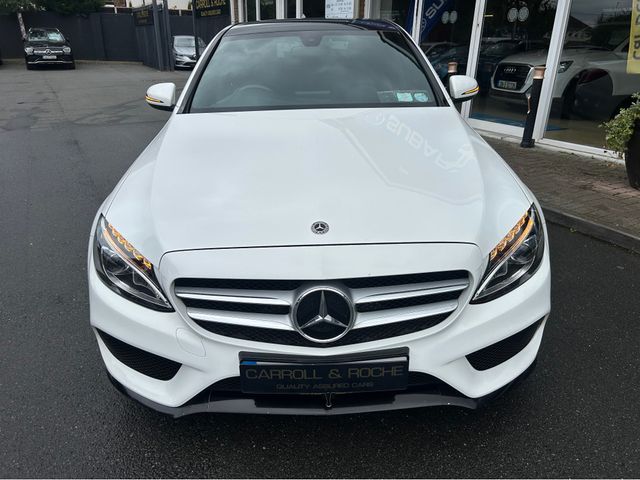 Image for 2018 Mercedes-Benz C Class D C180 AMG LINE Stunning Car White + Black - NCT & Tax - Top Trade-ins & Great Finance Deals - Assured Dealer Warranty -