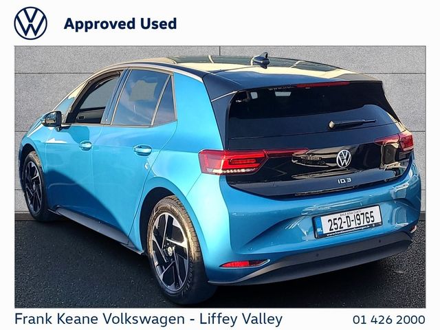 Image for 2025 Volkswagen ID.3 52KWH PURE PLUS *COSTA AZUL BLUE* *CAMERA* PRIVACY GLASS* *HEATED SEATS* *18" ALLOY WHEELS* *BATTERY CERTIFIED* *PCP FINANCE AVAILABLE* *NEW €35000*
