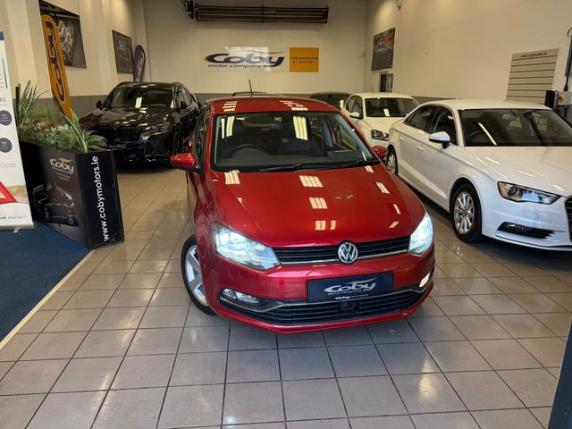 Image for 2016 Volkswagen Polo HIGHLINE 1.0 TSI AUTO 5DR. New NCT done before collection. Alloy Wheels, Half Leather, Reverse Cam, Dual Climate, Parking Sensors, Cruise Control, Mirror Link, MFSW, Bluetooth, Full Electrics and more