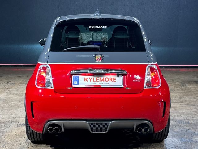 Image for 2016 Fiat Abarth 1.4 T-JET AUTOMATIC - TURISMO EDITION - UPGARDED ALLOYS - BLACK LEATHER - RED/BLACK TWO TONE - REAR CAMERA