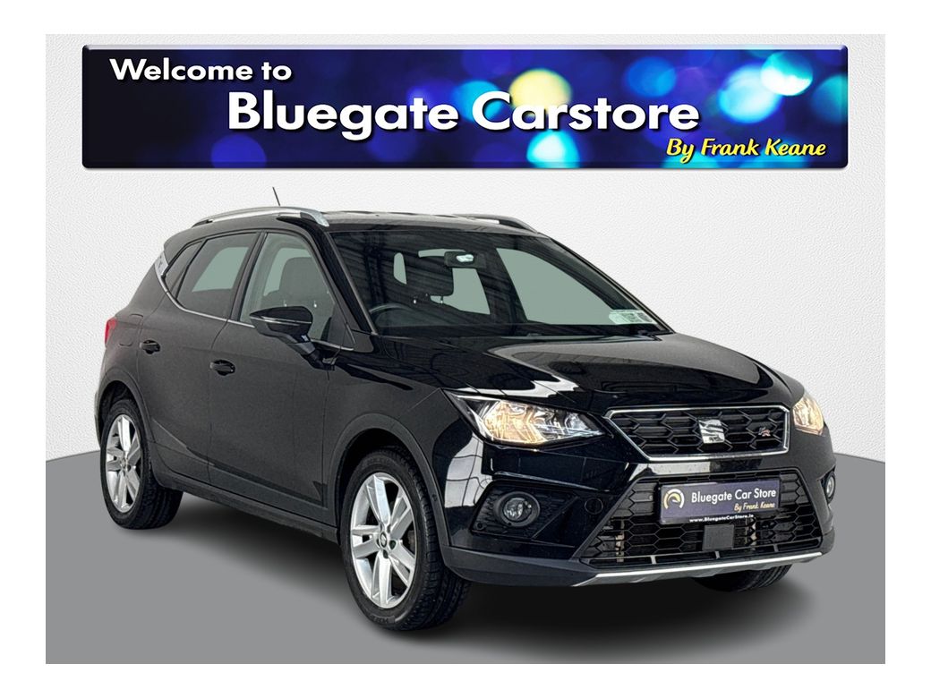 Image for 2020 SEAT Arona 1, 0TSI DSG AUTO FR**HALF LEATHER SEATS/HALF ALCANTARA**MULTIFUNCTIONAL STEERING WHEEL**DIGITAL DASH**TOUCH SCREEN MEDIA DISPLAY**APPLE CARPLAY/ANDROID AUTO**REVERSE CAMERA**PARKING SENSORS**
