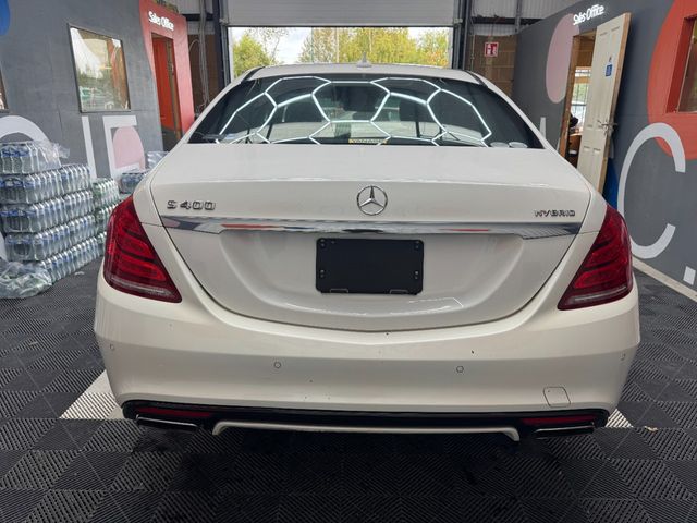 Image for 2014 Mercedes-Benz S Class 2014 MERCEDES-BENZ S400HV AMG SPOILER AUTOMATIC 3.5 / CRUISE CONTROL / PARKING CAMERA / ELECTRIC MEMORY & HEATED SEATS / PANORAMIC SUNROOF/ AMBIENT LIGHTS/PADDLE SHIFTERS AND MORE