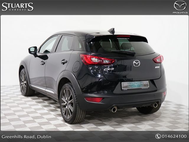 Image for 2017 Mazda CX-3 2WD 2.0P (120PS) GT SL 4DR– JET BLACK MICA & STONE LTHR, HEATED SEATS, CAMERA, HEAD-UP DISPLAY, KEYLESS ENTRY, FOLDING MIRRORS, BLUETOOTH, AUDIO STREAMING, F&R SENSORS, LANE DEPARTURE WARNING, CLIMA