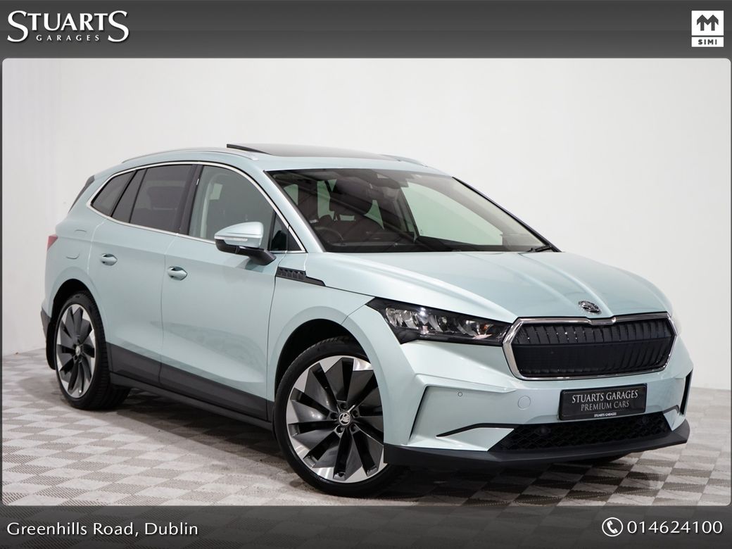 Image for 2021 Skoda Enyaq 80 IV 80 5DR Auto80 IV 80 5DR Auto-BIGGER BATTERY*Sunroof*Reversing Camera*Heads-UP Display*Keyless Start*Cruise Control*