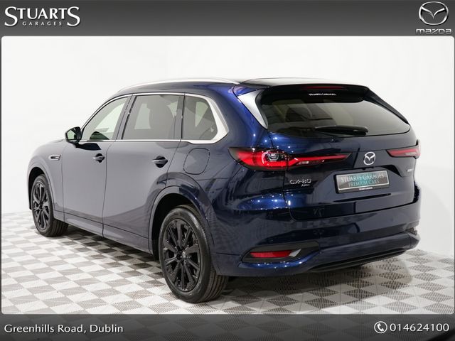 Image for 2025 Mazda CX-80 CX-80 5WGN e-SKYACTIV PHEV 2.5 327ps 8AT AWD Homura*DEMO MODEL SAVE €5, 780 OFF NEW PRICE @STUARTS MAZDA, YOUR HOME FOR MAZDA IN SOUTH DUBLIN*MAZDA CX-80 2.5 PHEV 327PS HOMURA PLUS 6 SEATER*BLACK LE
