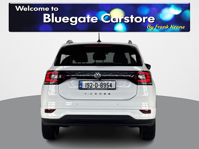 Image for 2019 Volkswagen T-Cross R-LINE 1.0 TSI AUTO**R LINE EXTERIOR PACK**UPGRADED ALLOYS**TOUCH SCREEN MEDIA DISPLAY**REVERSE CAMERA**PARKING SENSORS**APPLE CARPLAY**BLACK CLOTH INTERIOR**FINANCE AVAILABLE**