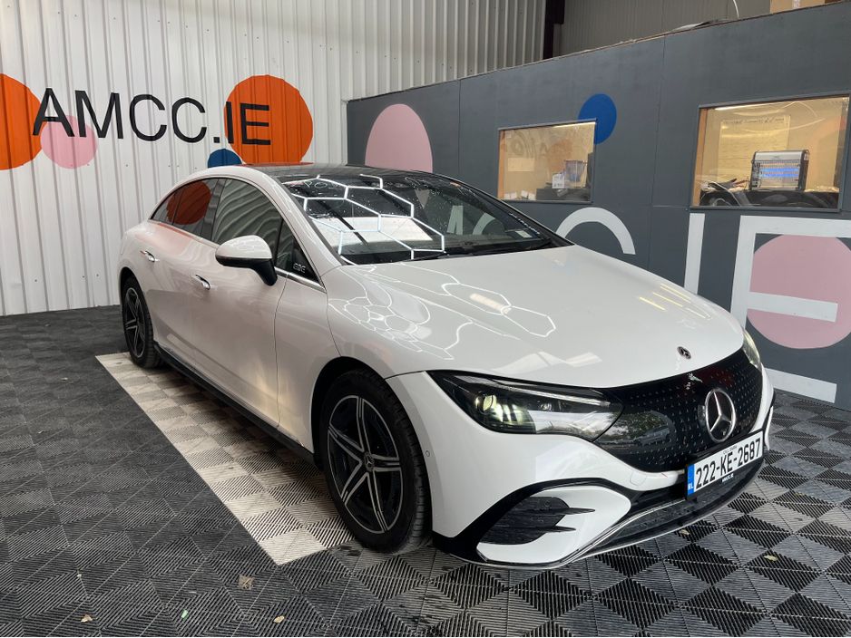Image for 2022 Mercedes-Benz EQE €41950 2022 MERCEDES-BENZ EQE AUTOMATIC / CRUISE CONTROL / 360° CAMERA / ELECTRIC MEMPRY & HEATED SEATS / PADDLE SHIFTERS / AMBIENT LIGHTS / PANORAMIC SUNROOF / APPLE CARPLAY AND MORE