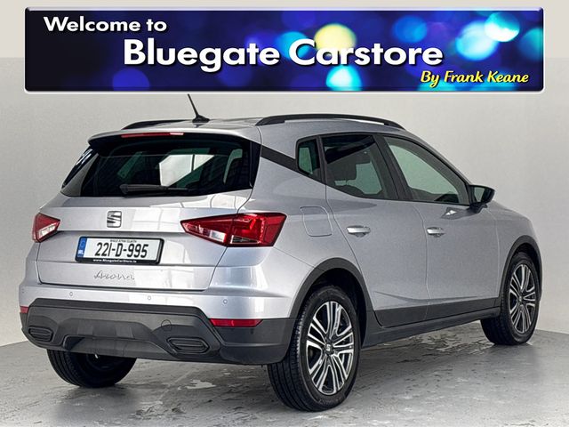 Image for 2022 SEAT Arona 1.0 TSI 95BHP**MULTIFUNCTIONAL STEERING WHEEL**TOUCH SCREEN MEDIA DISPLAY**PARKING SENSORS**BLACK CLOTH INTERIOR**APPLECARPLAY/ANDROID AUTO**AIR CONDITIONING**FINANCE AVAILABLE**