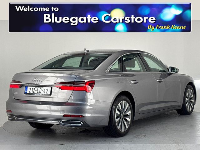 Image for 2021 Audi A6 LIMOUSINE 40 TDI 204BHP S-TRONIC**HEATED LEATHER SEATS**SEMI DIGITAL DASH**TOUCHSCREEN BLUETOOTH MEDIA DISPLAY**TOUCHSCREEN DUAL CLIMATE CONTROL**REVERSE CAMERA**PARKING SENSORS**ELECTRIC TAILAGATE**