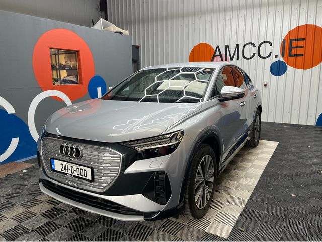 Image for 2024 Audi Q4 e-tron €37950 2024 AUDI Q4 E-TRON ADVANCED 40 SPORTBACK AUTOMATIC / CRUISE CONTROL / 360° CAMERA / HEATED SEATS / PADDLE SHIFTERS / AMBIENT LIGHTS / APPLE CARPLAY 