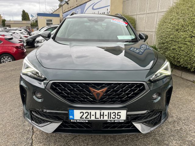 Image for 2022 Cupra Formentor 150HP AUTOMATIC 1.5 PETROL //HIGH SPEC//ADAPTIVE CRUISE CONTROL//KEYLESS ENTRY//HEATED SEATS AND STEERING WHEEL// 