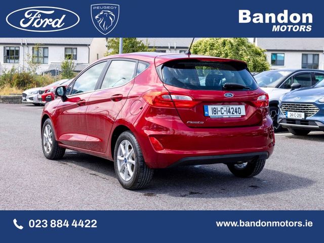 Image for 2018 Ford Fiesta 2018 Ford Fiesta 1.1L 85 PS Zetec