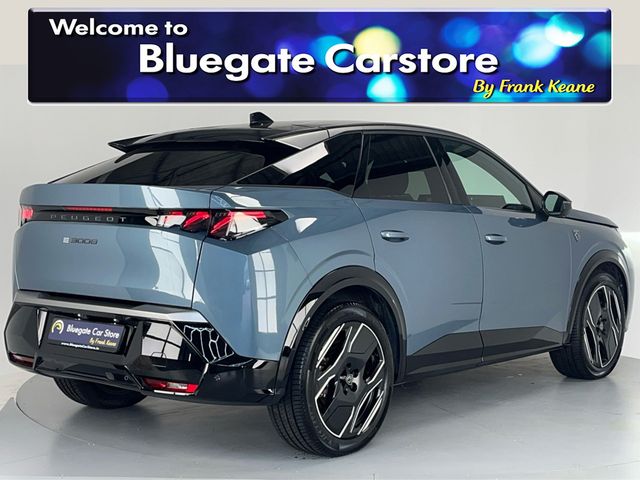 Image for 2024 Peugeot 3008 GT EV**DIGITAL DASH DISPLAY**TOUCH SCREEN MEDIA DISPLAY**REVERSE CAMERA**DRIVE MODES**SATNAV**APPLECARPLAY**HALF LEATHER INTERIOR**FRONT HEATED SEATS**AMBIENT LIGHTING**ADAPTIVE CRUISE CONTROL**