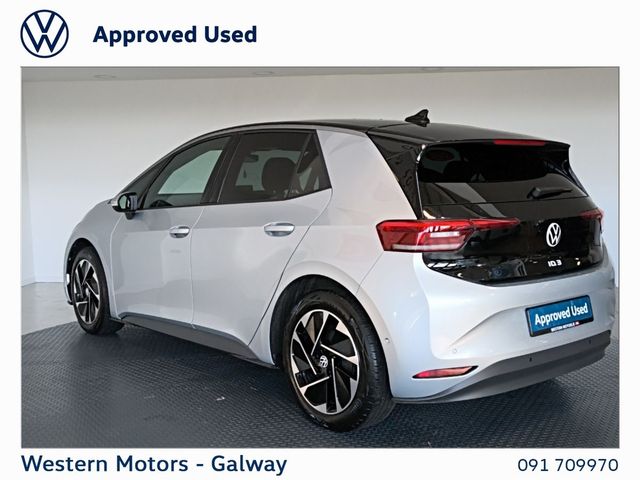Image for 2025 Volkswagen ID.3 PRO PLUS 58KWH, Stunning Example, Class Colour & Spec, Irish Car, Sat Nav, Rear Camera, Privacy Glass, Heated Seats, Heated Steering Wheel + much more