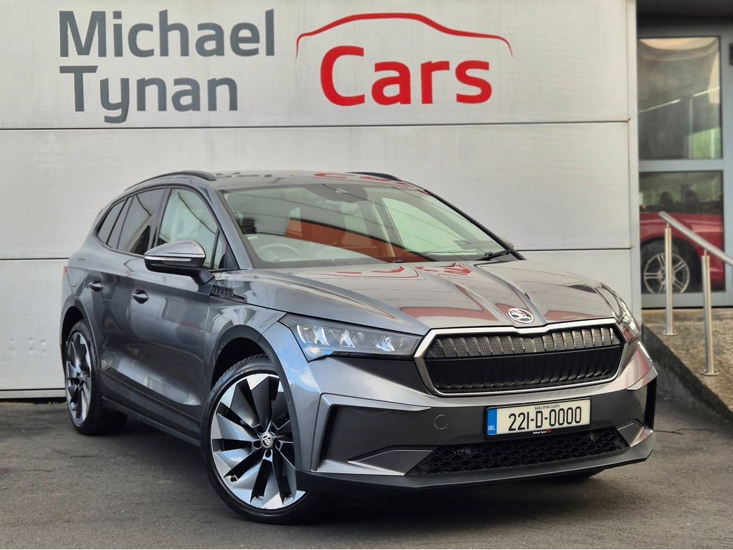 Image for 2022 Skoda Enyaq 60 Lounge, Grey Leather, Heated Seats, CarPlay/Android, Parking Sensors, Cruise Control, 21" Alloys, Privacy Glass - First Registered in June 2022 - Trade in Price €24, 999.
