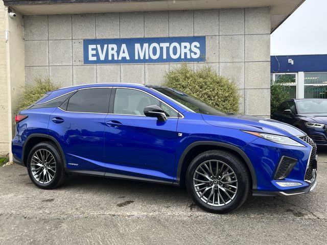 Image for 2021 Lexus RX450h F-SPORT 4WD AUTOMATIC HYBRID 3.5 PETROL //HIGH SPEC//LOW MILES//FULL LEATHER HEATED/COOLED ELECTRIC SEATS//PANORAMIC GLASS ROOF//KEYLESS ENTRY//REVERSE CAMERA//ADAPTIVE CRUISE CONTROL//