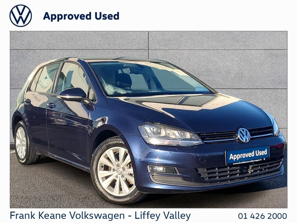 Image for 2015 Volkswagen Golf COMFORTLINE AUTO 1.2TSI 115BHP *NAVY BLUE* *REAR VIEW CAMERA* *NEW NCT* *12 MONTHS FRANK KEANE WARRANTY* *FINANCE AVAILABLE*