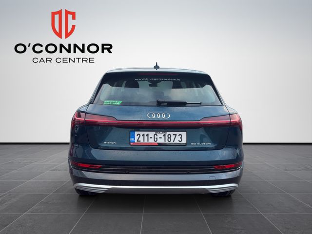 Image for 2021 Audi e-tron Metallic blue, mega spec, barely driven — basically still in nappies.