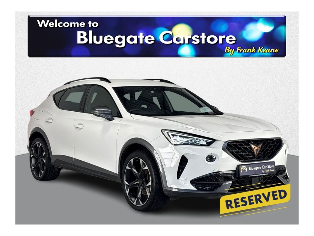 Image for 2024 Cupra Formentor V2 PHEV S-A DSG**HEATED MULTIFUNCTIONAL STEERING WHEEL**FRONT HEATED SEATS**LEATHER INTERIOR**TOUCH SCREEN MEDIA DISPLAY**KEYLESS START**REVERSE CAMERA**PARKING SENSORS**FINANCE ARRANGED**