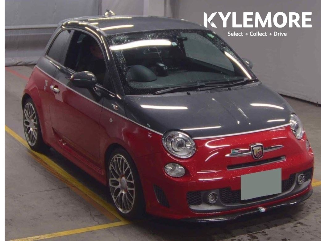 Image for 2016 Fiat Abarth 1.4 AUTOMATIC - TURISMO EDITION - UPGARDED ALLOYS - BLACK LEATHER - RED/BLACK TWO TONE - REAR CAMERA