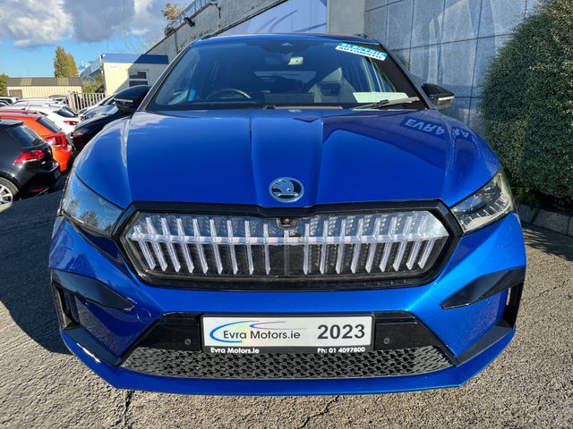 Image for 2023 Skoda Enyaq iV IV 80 SPORTLINE //MASSIVE SPEC//360 PARKING CAMERAS//ELECTRIC MEMORY SEATS//KEYLESS ENTRY//HEATED STEERING WHEEL// 