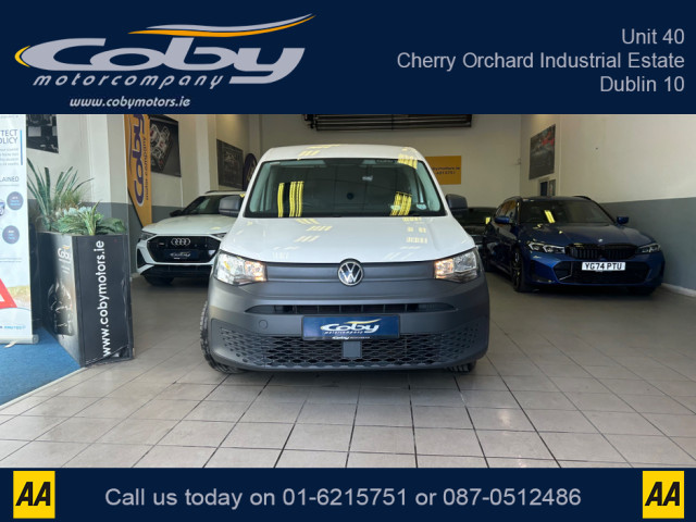 Image for 2021 Volkswagen Caddy CARGO+ MAXI LWB TDI 102HP MANUAL 6SPEED €15950 plus VAT. Pristine 1 Owner Irish Van, FSH, DOEd. Apple CarPlay, Full Electrics, MFSW, ArmRest. Stunning VAN.