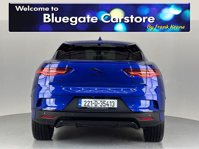 Image for 2022 Jaguar I-Pace EV400 BLACK **PANORMAIC ROOF**MERIDIAN SOUNDSYSTEM**APPLE CAR PLAY**HEATED LEATHER SEATS**ELECTRIC MEMORY SEATS **DIGITAL DASH**REVERSE CAMERA**PARKING SENSORS**TOUCHSCREEN MEDIA**ISOFIX**